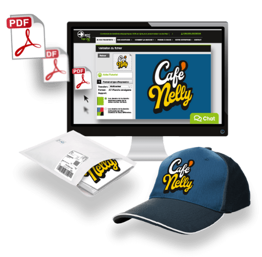 Applications sticker UV DTF